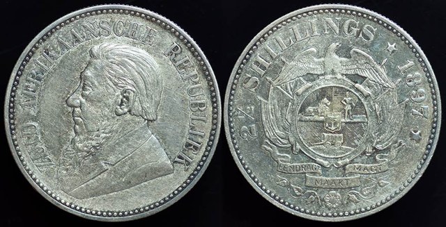 Zuid Afrikaansche Rep. 2 1/2 Shillings - 1897