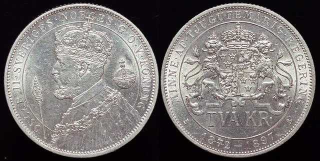 Sweden - Oscar II 1897