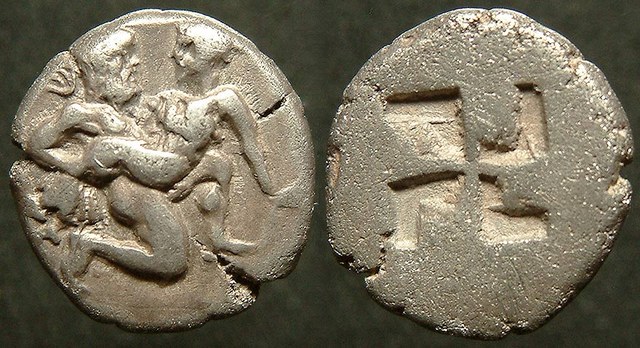 Thasos - Satyr & Nymph