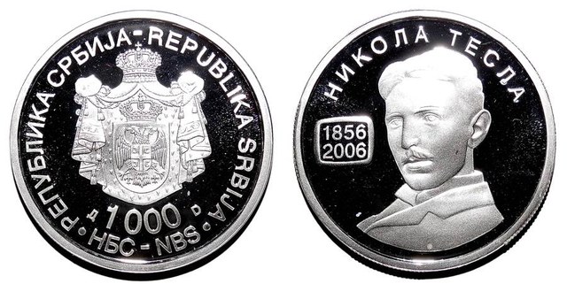 SERBIA (REPUBLIC)~1,000 Dinara 2006