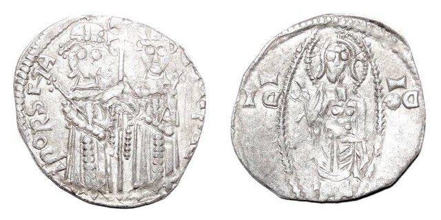 SERBIAN EMPIRE ~AR Dinar 1346-1355 AD