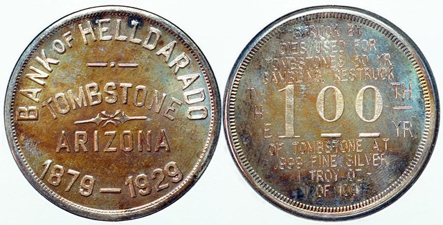 Tombstone AZ - $1.00 Silver