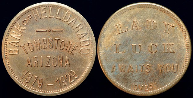 Tombstone AZ - HELLDARADO - copper