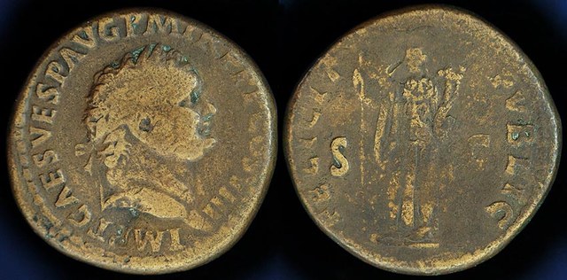 Titus, Felicitas Sestertius