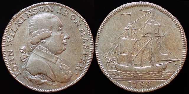 UK - John Wilkinson and Barge 1788