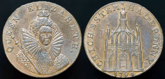 UK - Queen Elizabeth I - 1794