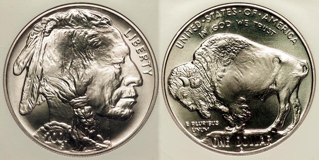 USA 1 Dollar Buffalo - 2001