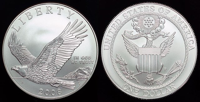 USA Dollar - Bald Eagle Recovery 2008 P
