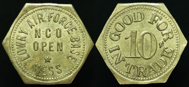 USA Lowry AFB Token