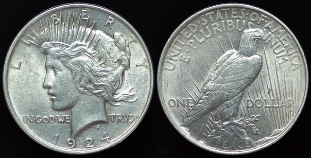 U.S.A. Peace $ - 1924 (P)