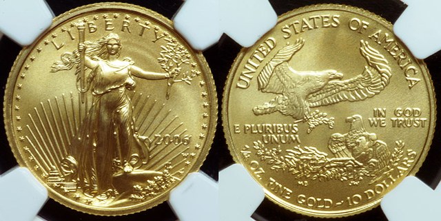 Am. Eagle $10 - 2006 Burnished