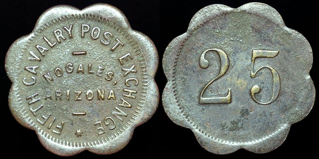Nogales AZ - 5th Cavalry 25 Cents