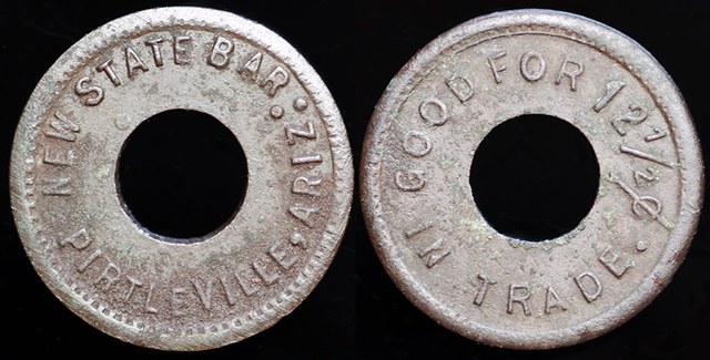 Pirtleville Arizona, New State Bar - 12 1/2 Cents