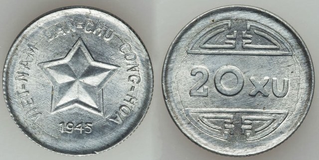 Vietnam 1945 20 Xu