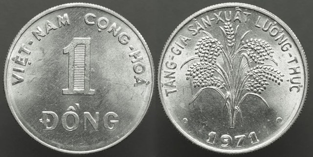 Vietnam, Rep. of [South] 1 Dong