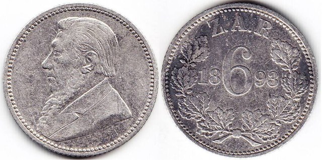 ZAR 1893 6d