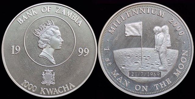 Zambia - 1000 Kwacha - 2000 Man of the Moon