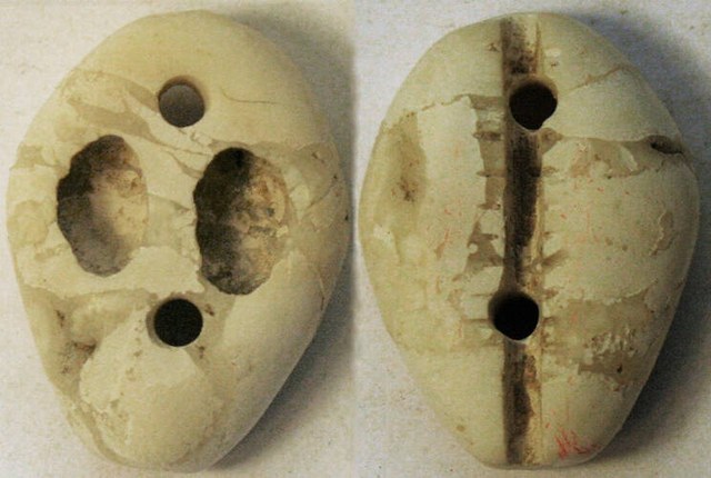 China - Stone carved imitation cowrie