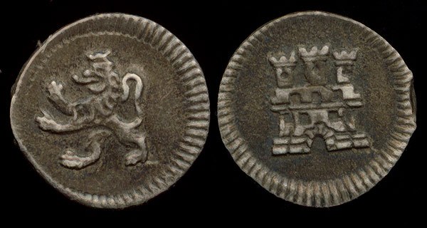 Columbia, Cuartillo Cob - 1/4 Real